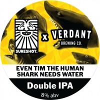 Sureshot Brewing Company Even Tim the Human Shark Needs Water