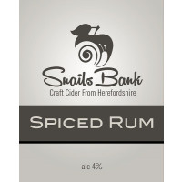 Snails Bank Cider Spiced Rum