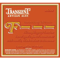 Transient Artisan Ales F - - - ! (The Mother of All Stouts) Candied Walnut