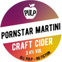 PULP Cider Pornstar Martini