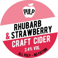 PULP Cider Rhubarb & Strawberry