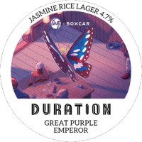 Duration Brewing Great Purple Emperor