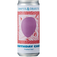 Shapes & Objects Beer Co Birthday Cake Blueberry Vanilla Fruited Sour