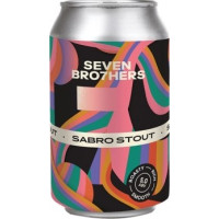 Seven Bro7hers Brewery Sabro Stout