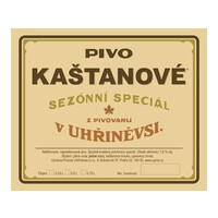 Pivovar Uhříněves Kaštanové Pivo 17°