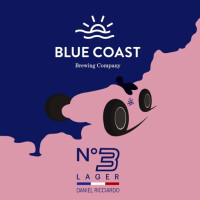 Blue Coast Brewing Company N°3 Lager Daniel Ricciardo