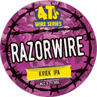 4T's Brewery Razorwire Kviek IPA