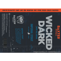 Baxter Brewing Co. Wicked Dark