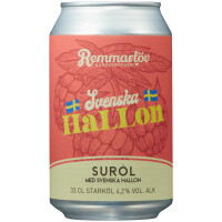 Remmarlöv Gårdsbryggeri Svenska Hallon