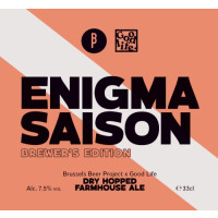 Brussels Beer Project Enigma Saison