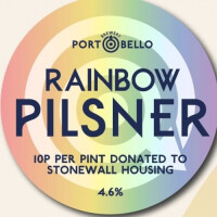 Portobello Brewing Co. Rainbow Pilsner