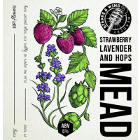 Steppe & Wind Meadery (Степь и Ветер) Strawberry Lavender and Hops Mead