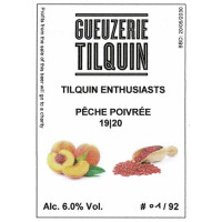 Gueuzerie Tilquin Cuvée Tilquin Enthusiasts - Pêche Poivrée 19|20