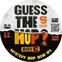 Siren Craft Brew Guess the Hop C