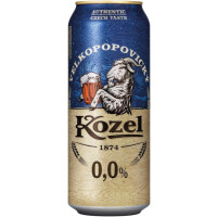 Pivovar Velké Popovice (Kozel) Nealko (0,0%/Free)