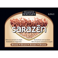 Brasserie Deseveaux Sarazen (Bio) Brune / Bruin