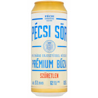 Pécsi Sörfőzde Pécsi Sör Premium Búza Szűretlen