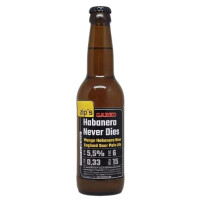 zip's brewhouse Habanero Never Dies