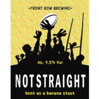 Front Row Brewing Not Straight