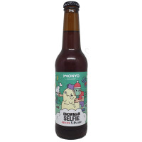 MONYO Brewing Co. Snowman Selfie