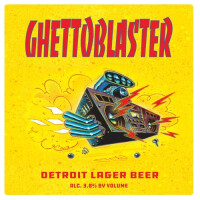 Motor City Brewing Works Ghettoblaster Detroit Lager Beer