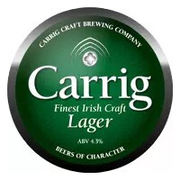 Carrig Brewing Co. Finest Irish Craft Lager