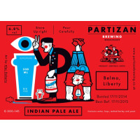 Partizan Brewing IPA - Belma, Liberty