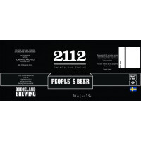 Odd Island Brewing 2112 People's Beer