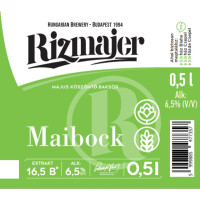 Rizmajer Sörfözde Maibock