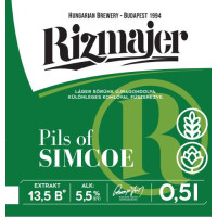 Rizmajer Sörfözde Pils of Simcoe