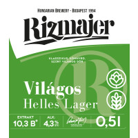 Rizmajer Sörfözde Világos (Szebeni Ászok)