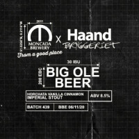 Moncada Brewery Big Ole Beer