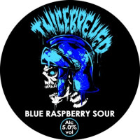 Twice Brewed Brew Co. Blue Raspberry Sour