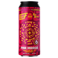 Funky Fluid Pink Mirror