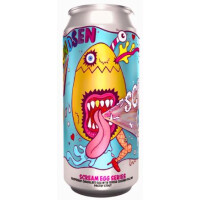 Amundsen Brewery Scream Egg Series - Raspberry Chocolate Egg with Toffee Custard