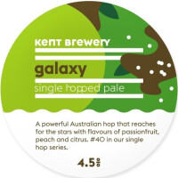 Kent Brewery Single Hopped Pale - Galaxy #40