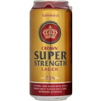 Sainsbury's Crown Super Strength Lager