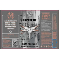 Bad Manners Gypsy Brewing Co. Paper Cut