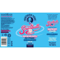 Northern Monk Brew Co. Ice Cream Van Classics // Screwball // Raspberry Ripple Ice Cream & Bubblegum Pale
