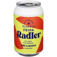 Bryggekompaniet Klokk & Co FRIPA Radler Lime & Mango