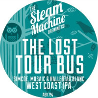 Steam Machine Brewing Co. The Lost Tour Bus