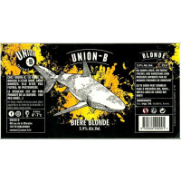 Brasserie Union-B Bière Blonde