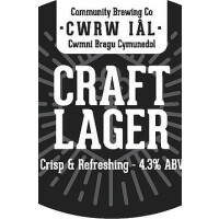 Cwrw Iâl Craft Lager