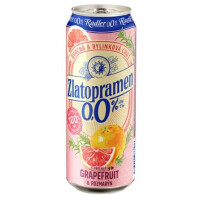 Heineken Česká Republika (Královský Pivovar Krušovice) Zlatopramen Radler 0,0% Grapefruit a rozmarýn
