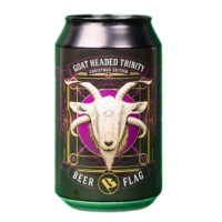 Beer Flag Goat Headed Trinity