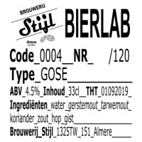 Brouwerij Stijl Bierlab 0004 Gose