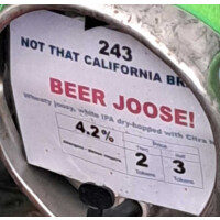Not That California Brewing Company Beer Joose