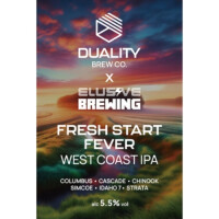 Duality Brew Co Fresh Start Fever