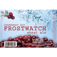 Tribute Brewing Company Frostwatch Cranberry Wheat