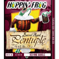 Hoppin' Frog Brewery Pentuple - Red Wine Barrel-Aged